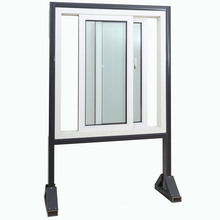 Topbright Novo Vinil UPVC Janela de Correr com Vidro Temperado